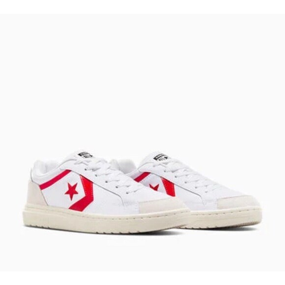 Size 10 - Converse Pro Blaze Classic‎ 'Retro Low 90s - White Red Egret - Picture 3 of 7